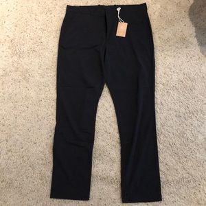 J CrewTech Pants - Black - straight fit 34/32